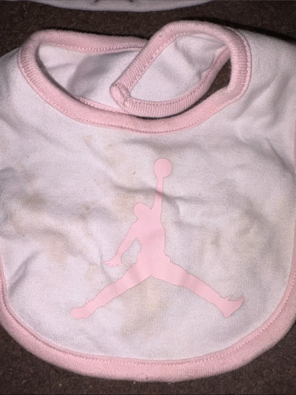Jordan Baby 4Piece Beanie & Bib Set - Coral, White, Black, Light Pink